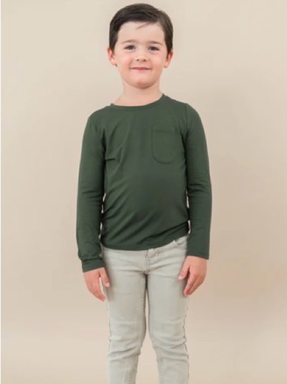 Kyte Baby Long Sleeve Toddler Crew Neck Tee